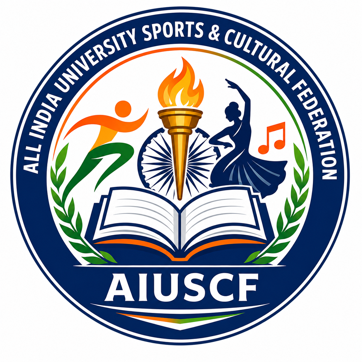All India University Sports and Cultural Federation logo